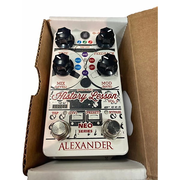 Alexander Used Alexander History Lesson Vol 3 Effect Pedal