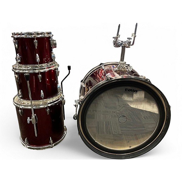 TAMA Used TAMA 4 Piece Imperialstar Candy Apple Red Drum Kit