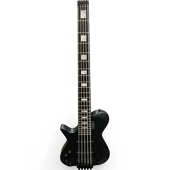 Kiesel Used Kiesel Zeus 5 String LH Black Electric Bass Guitar.gc