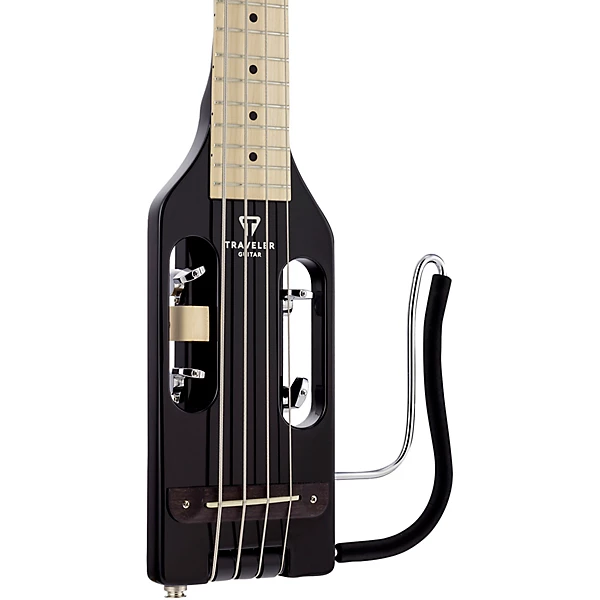 Traveler Guitar Ultra Light Electric Travel Bass Gloss Black