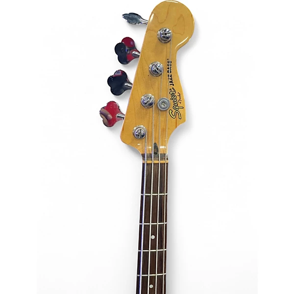 Fender Used 2021 Fender Squier Classic Vibe 60s Jazz Bass 3 Color Sunburst Laurel 3 Tone Sunburst Electric Bass Guitar.gc