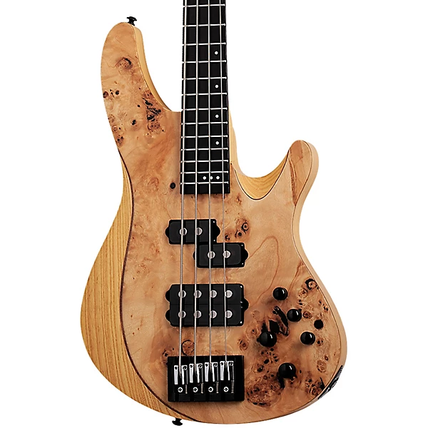 Schecter Guitar Research Reaper 4 Electric Bass Natural Satin