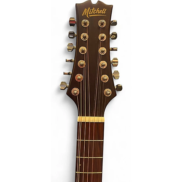 Used Mitchell T331 TCE BST edge burst 12 String Acoustic Electric Guitar