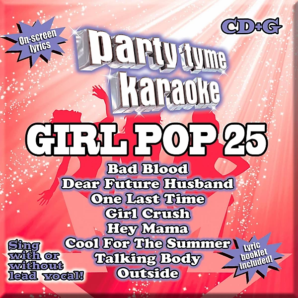 Party Tyme Karaoke Girl Pop 25