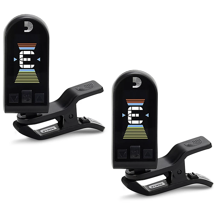 Equinox Rechargeable Clip On Tuner 2 Pack