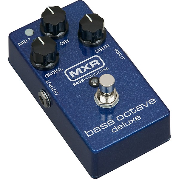 M288 Bass Octave Deluxe Effects Pedal Blue Sparkle