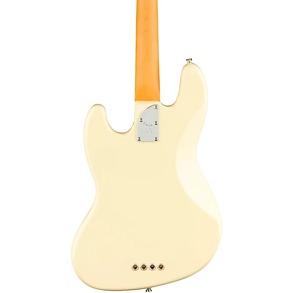 American Professional II Jazz Bass Rosewood Fingerboard Olympic White