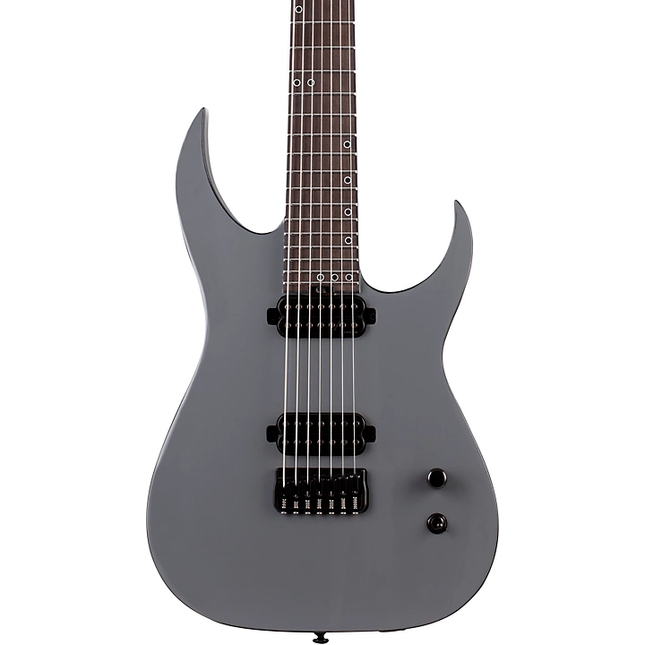 Schecter Guitar Research Keith Merrow MK 7 MK III 7 String Electric Guitar Telesto Grey