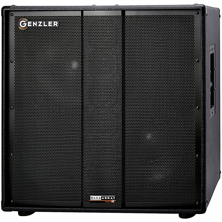 Genzler Amplification SERIES 2 BA2 212 3 BASS ARRAY 2x12 800W Line Array Bass Speaker Cabinet Black