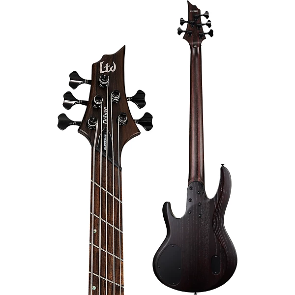 LTD B 1005 Multi Scale 5 string Bass Natural Satin