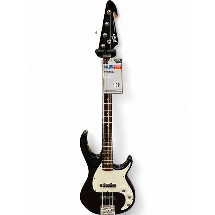 Used Peavey MILESTONE BXP Black Electric Bass Guitar