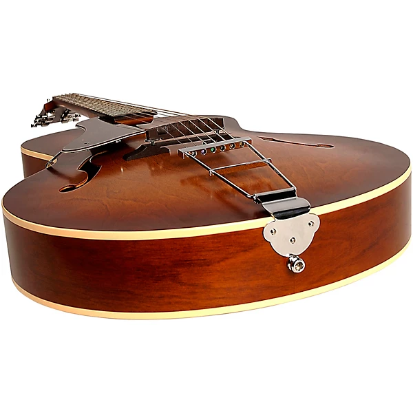 Left Handed 5th Avenue Kingpin P90 ElectrIc Guitar Cognac Burst