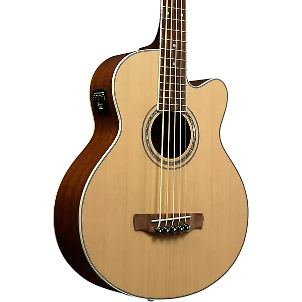 AEB105E Acoustic Electric 5 String Bass Gloss Natural