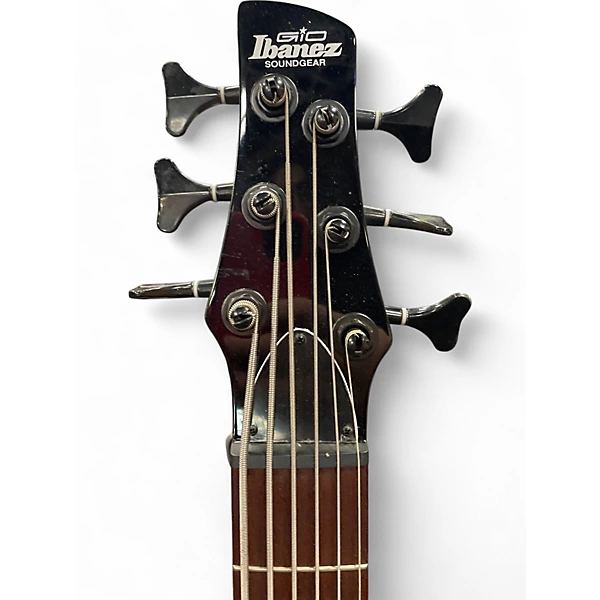 Used Ibanez GSR206 6 String Brown Electric Bass Guitar