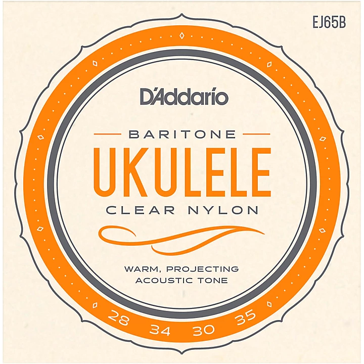 EJ65B Pro Arte Custom Extruded Baritone Nylon Ukulele Strings