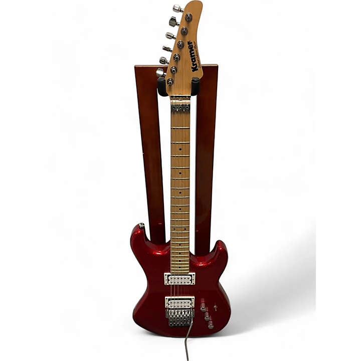Kramer Used Kramer Limited Edition Pacer Candy Apple Red Metallic Solid Body Electric Guitar.gc