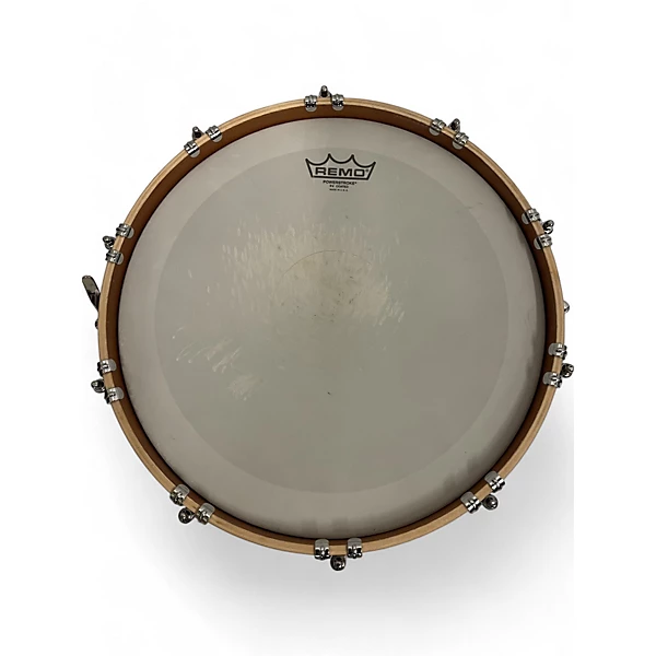 Used Dixon 6.5X14 CHRIS BRADY LIMITED EDITION ARTISAN SNARE Natural Drum