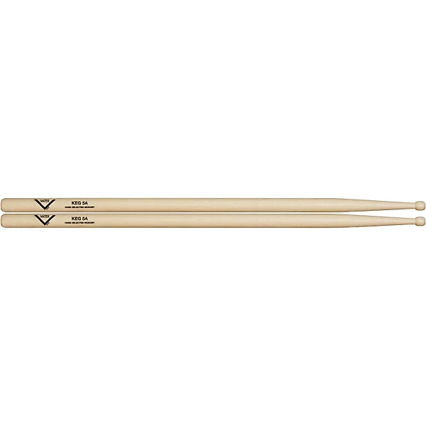 Hickory Keg Tip Drum Stick 5A Wood