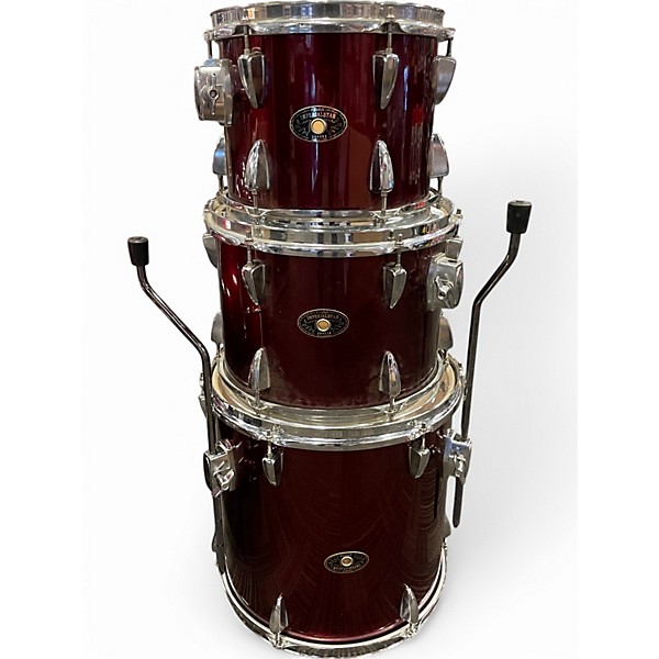 TAMA Used TAMA 4 Piece Imperialstar Candy Apple Red Drum Kit