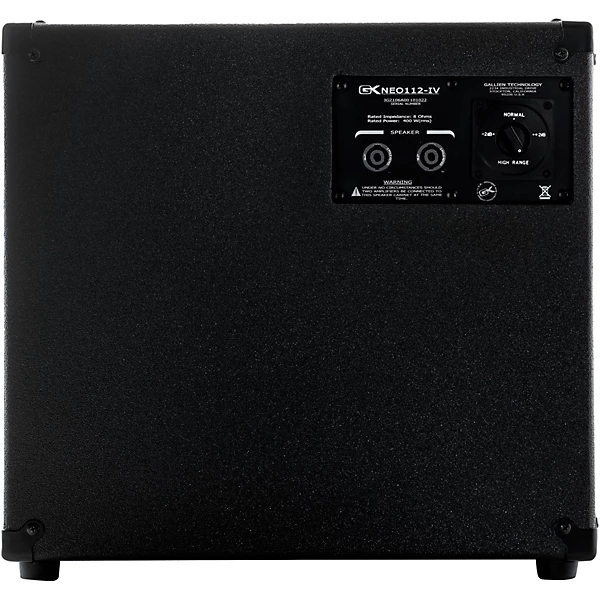 Neo112 IV 400W 1x12 Bass Speaker Cabinet Black