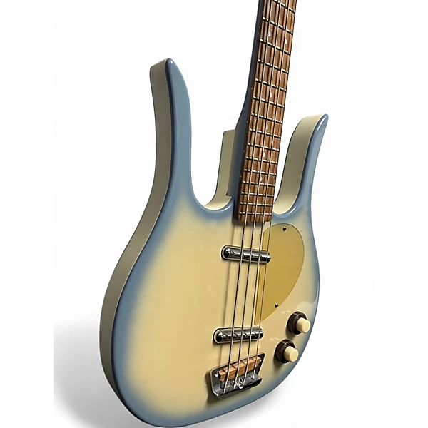 Used Danelectro 58 LONGHORN BLUE BURST Electric Bass Guitar