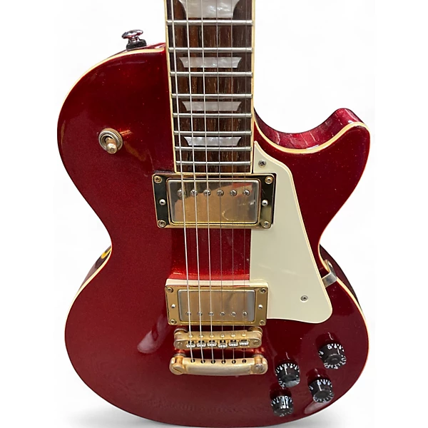 Used Epiphone Limited Edition Les Paul Standard Sparkle Flake Red Sparkle Solid Body Electric Guitar
