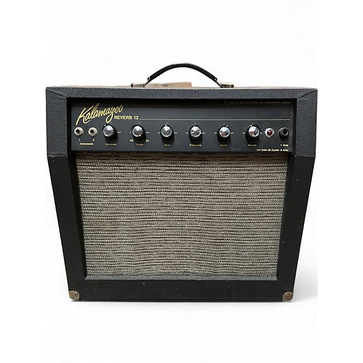 Vintage 1966 Kalamazoo reverb 12 Tube Guitar Combo Amp
