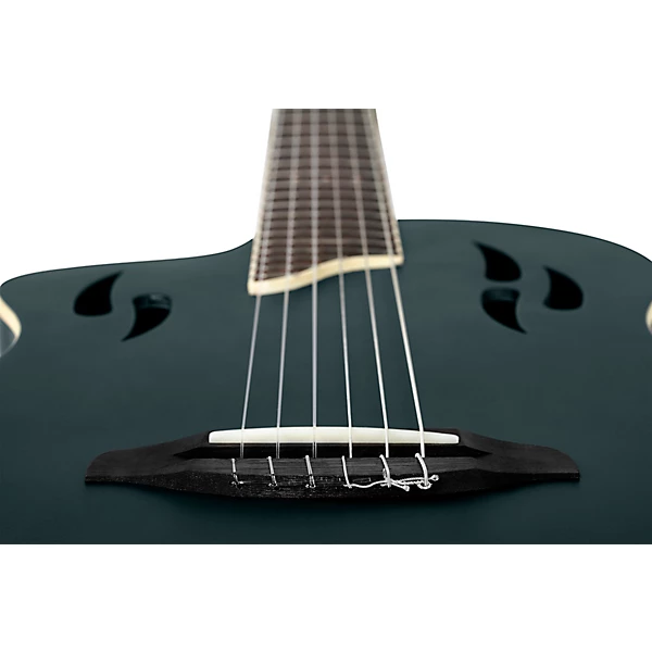 RTPSTD Left Handed Nylon String Acoustic Electric Guitar Satin Black