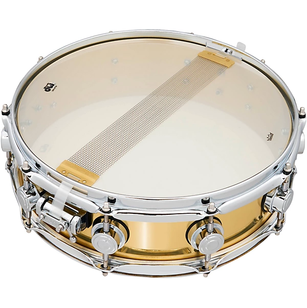 Collectors Series Polished Brass Snare Drum