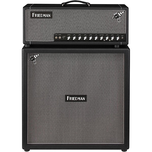 Friedman Steve Stevens Signature 4x12 Closed Back Guitar Cabinet with Celestion Vintage 30's Black