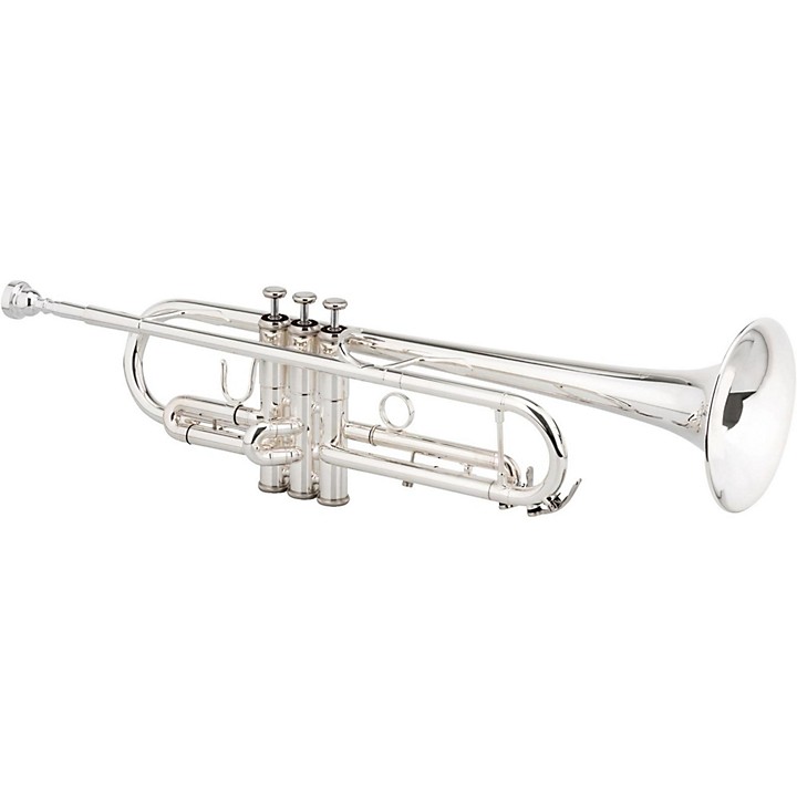 1602S LTR Professional Bb Trumpet Silver plated Yellow Brass Bell