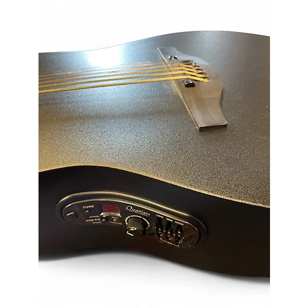 Used Ovation PRO SERIES black 12 String Acoustic Guitar