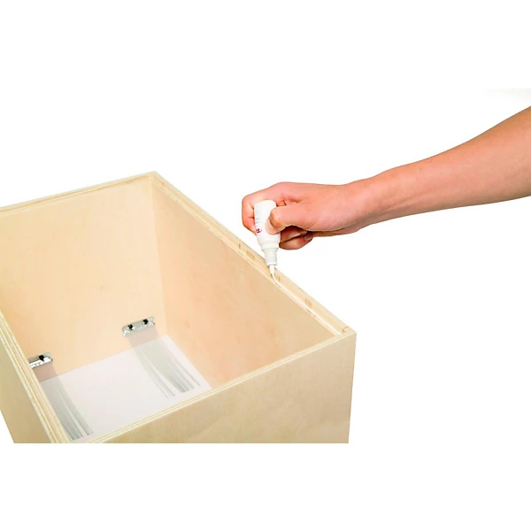 Deluxe Make Your Own Cajon Bubinga Burl Frontplate