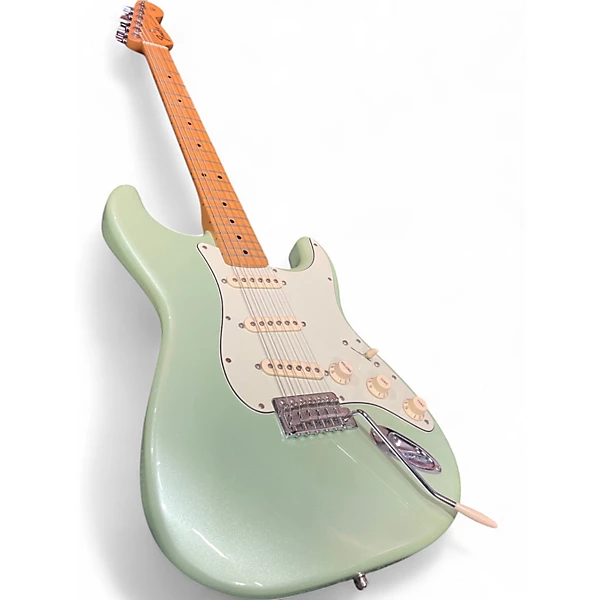 Used Fender LIMITED EDITION STANDARD STRATOCASTER Seafoam Pearl Solid Body Electric Guitar