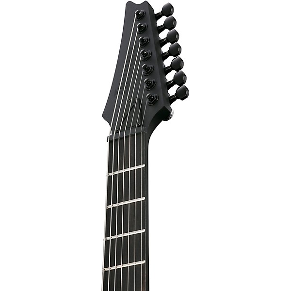 Ibanez RGD Iron Label 7 String Electric Guitar Black Flat