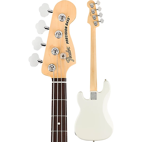 Fender American Performer Precision Bass Rosewood Fingerboard Aged White