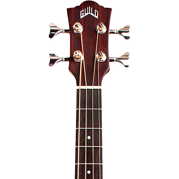 Jumbo Junior Acoustic Electric Bass Guitar Flame Maple