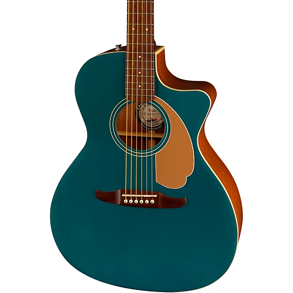 Fender Newporter Player Limited Edition Acoustic Electric Guitar Ocean Teal