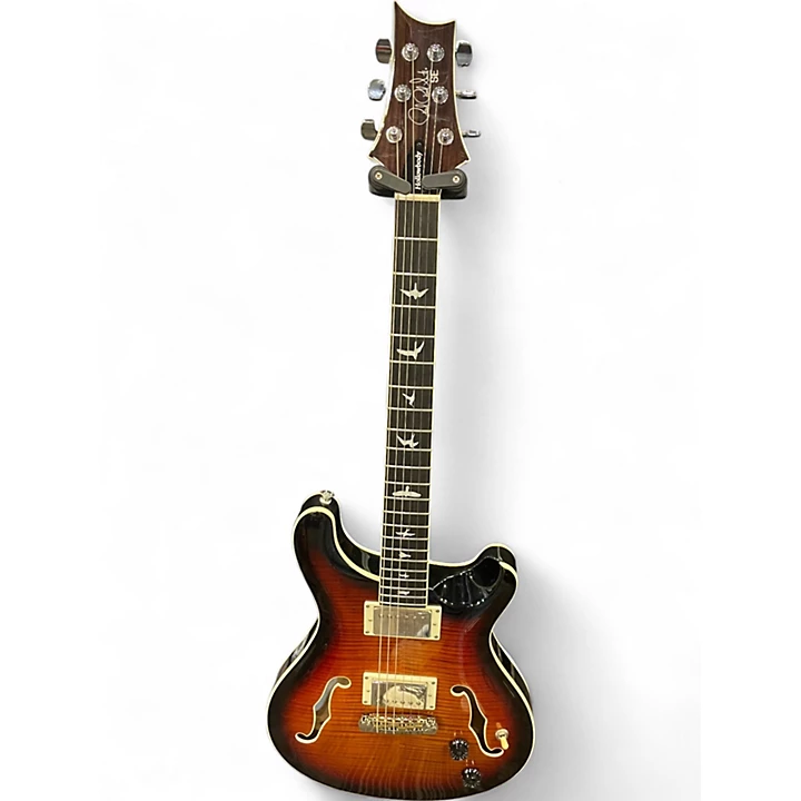 PRS Used PRS SE Hollowbody 2 Tone Sunburst Hollow Body Electric Guitar