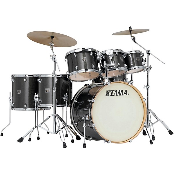 TAMA Superstar Classic 7 Piece Shell Pack Level 1 Midnight Gold Sparkle J13721004004000.gc