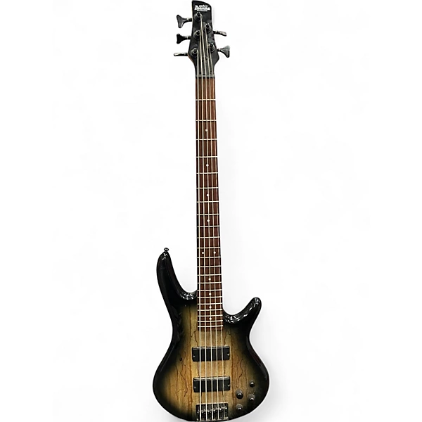 Used Ibanez GIO GSR205SM BLACK EDGE BURST Electric Bass Guitar