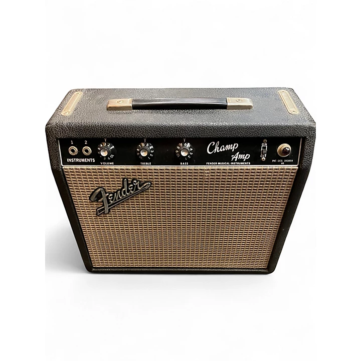 Vintage 1966 Fender Champ Amp Tube Guitar Combo Amp
