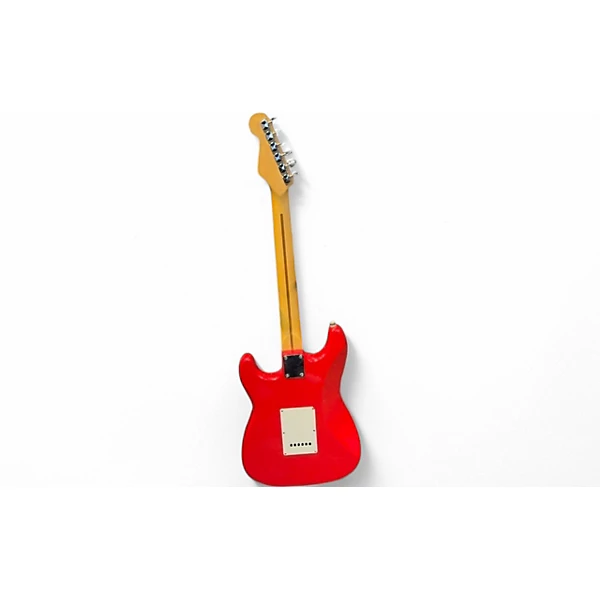 Used Squier Stratocaster Dakota Red Solid Body Electric Guitar