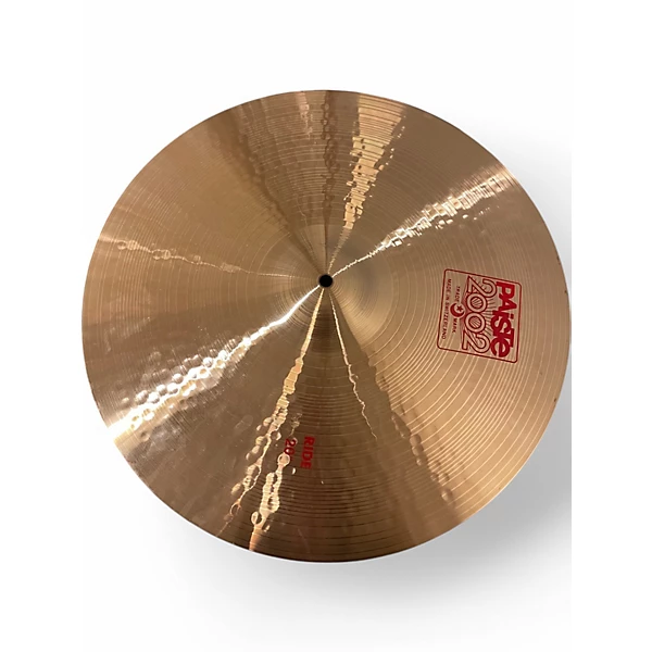 Paiste Used Paiste 20in 2002 Ride Cymbal