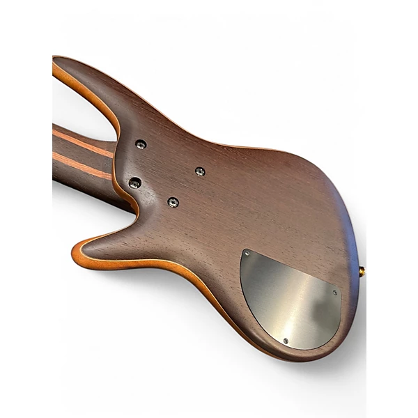 Used Ibanez PRESTIGE SR5006E Natural Electric Bass Guitar