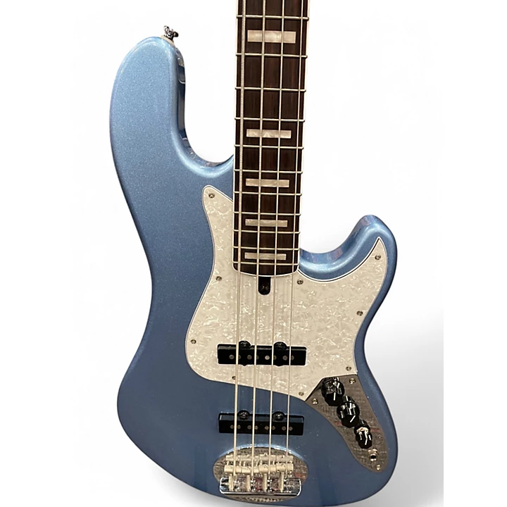 Lakland Used Lakland DJ4 Darryl Jones Skyline Lake Placid Blue Electric Bass Guitar.gc