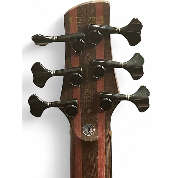 Used Ibanez SR1356B Brown Electric Bass Guitar