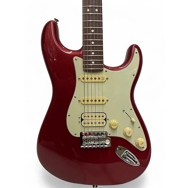 Fender Used 2023 Fender American Performer Stratocaster HSS Aubergine Solid Body Electric Guitar.gc