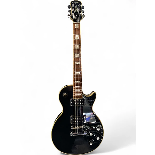 Used Epiphone LIMITED EDITION CUSTOM CHOP LES PAUL CUSTOM Black Solid Body Electric Guitar