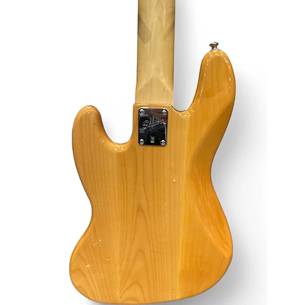 Squier Used Squier Classic Vibe 5 String Jazz Bass Natural Electric Bass Guitar.gc